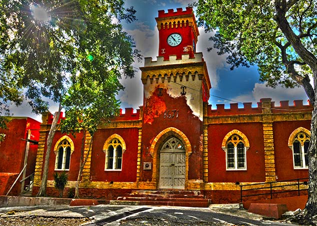 Fort Christian, St. Thomas history